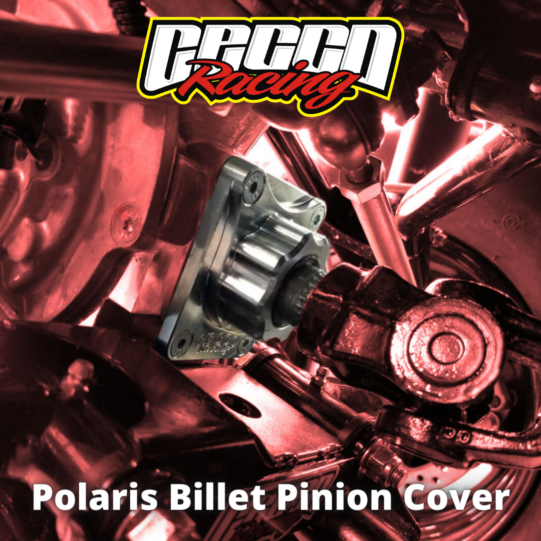 Short billet pinion cover (2013-23 Scrambler and 2015-23 Sportsman)