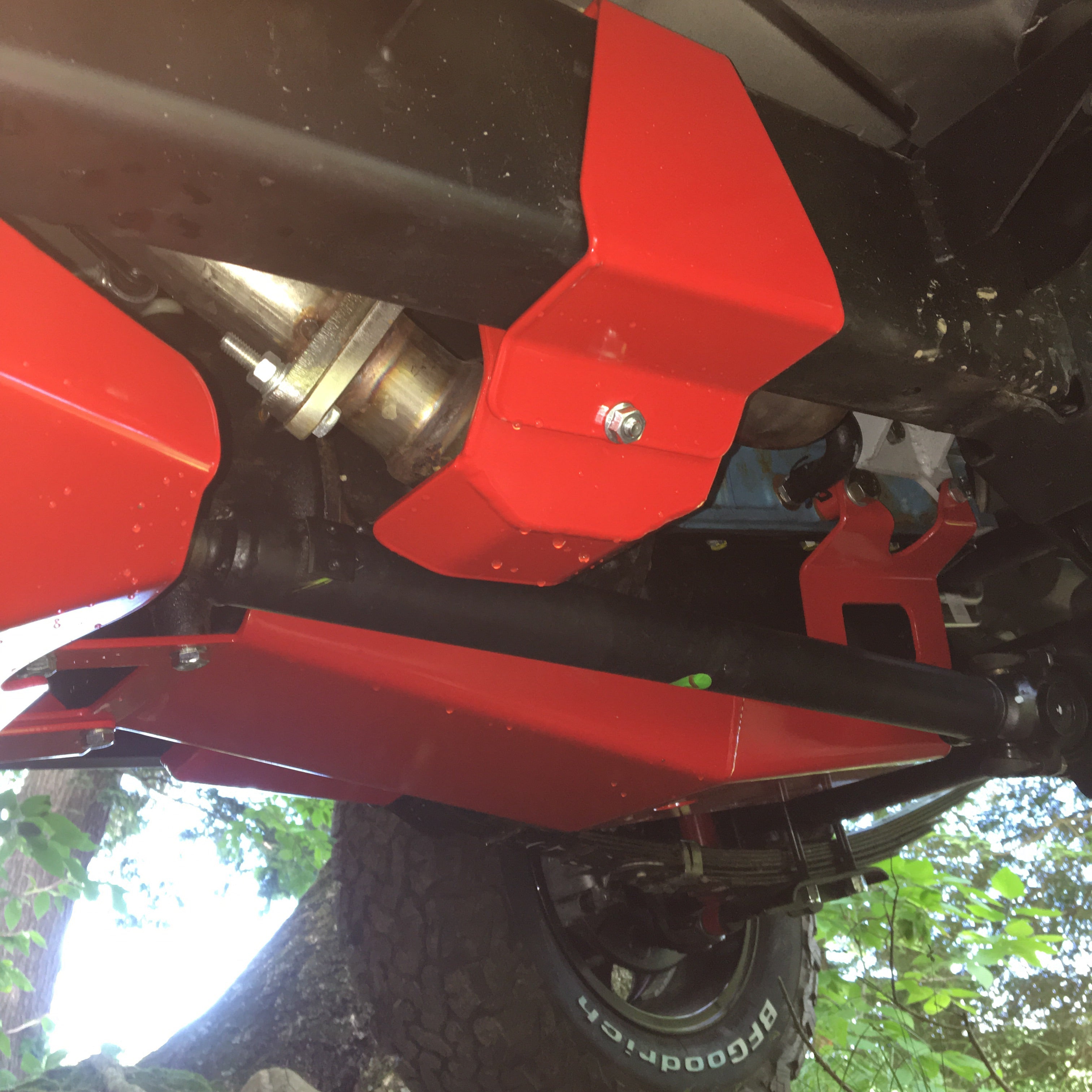MAHINDRA ROXOR EXHAUST SKID PLATE