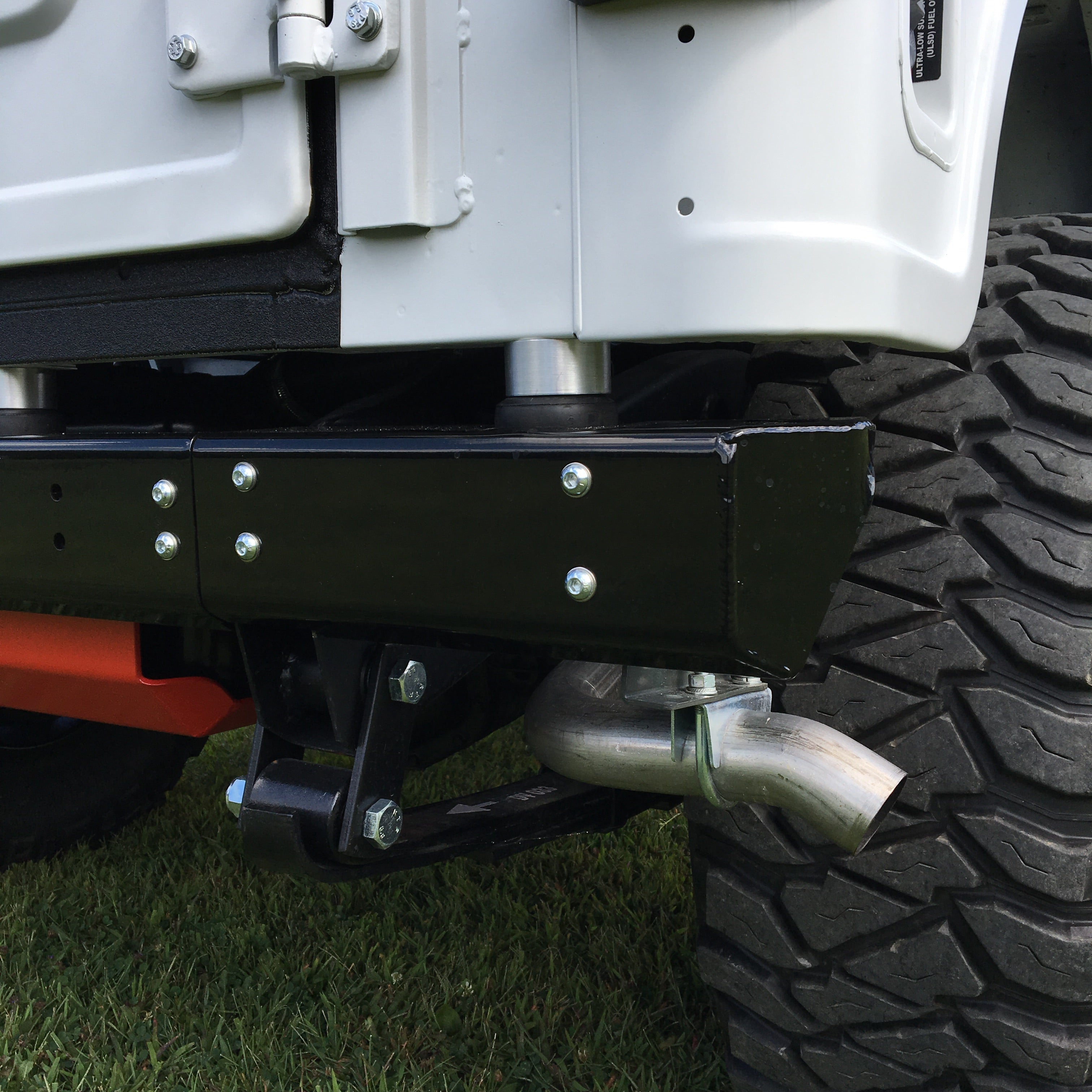 ROXOR REAR BUMPER END CAPS